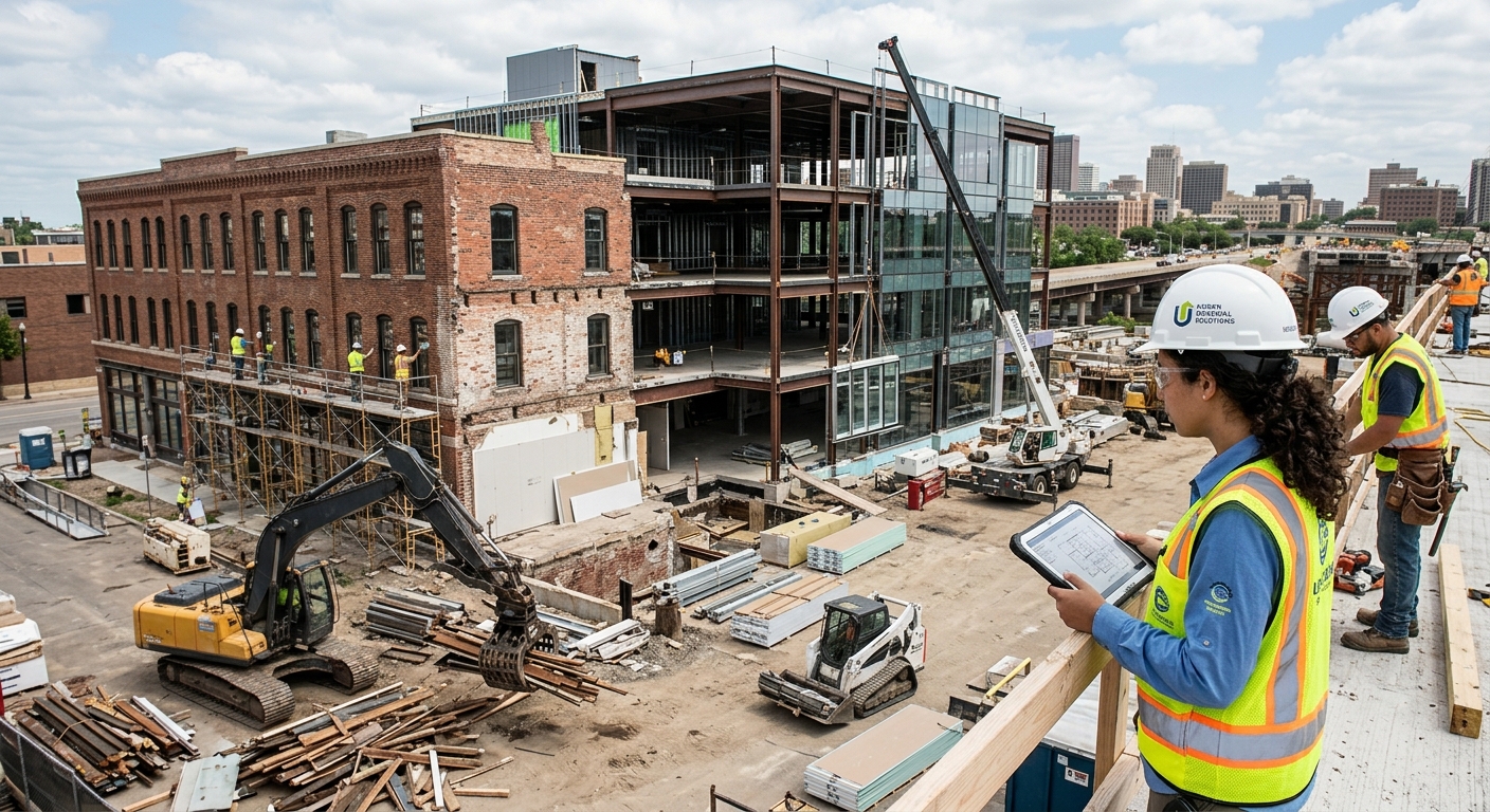 Building renovation and construction works